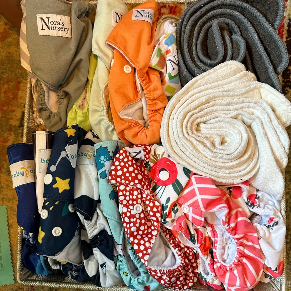 Cloth Diapers with Inserts